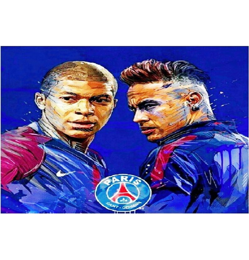 Toile sur Chassis Foot PSG...