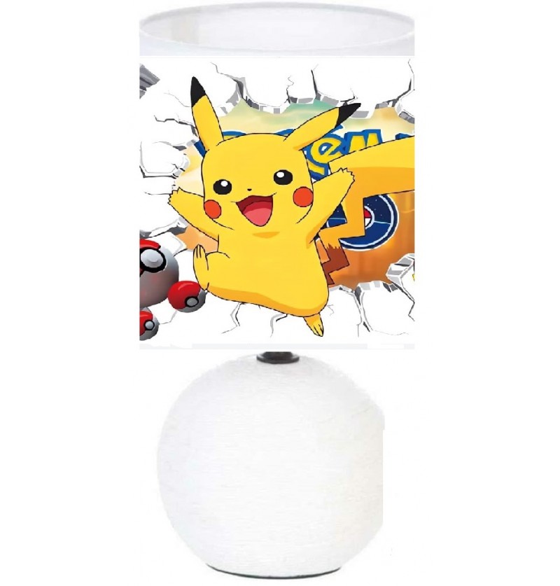 Lampe de chevet Pikachu -...